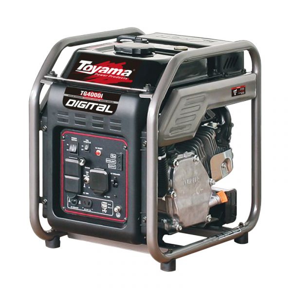 Gerador Digital de 4 KVA, monofásico 127V a gasolina com motor 4 tempos.